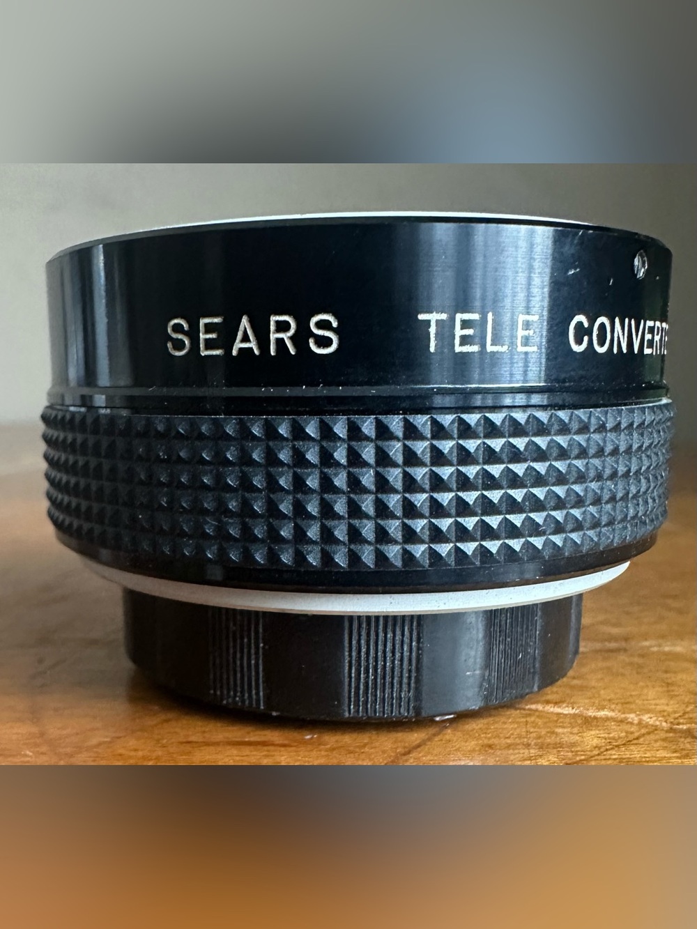 Sears Black Tele Converter Camera Lens Accessory